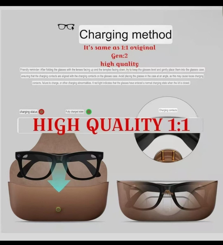 عینک هوشمندsmart متا ریبن(meta_rayban) تجربه ترکیب استایل کلاسیک ریبن با تکنولوژی پیشرفته متا؛ قابلیت عکاسی، فیلمبرداری و پخش موسیقی با کیفیت بالا. خرید از اپتیک شریف.